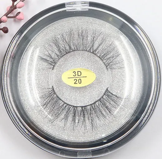 Labor 1 Pair 3D Soft Mink Hair False Eyelashes Handmade Wispy Fluffy Long Lashes Natural Eye for Woman