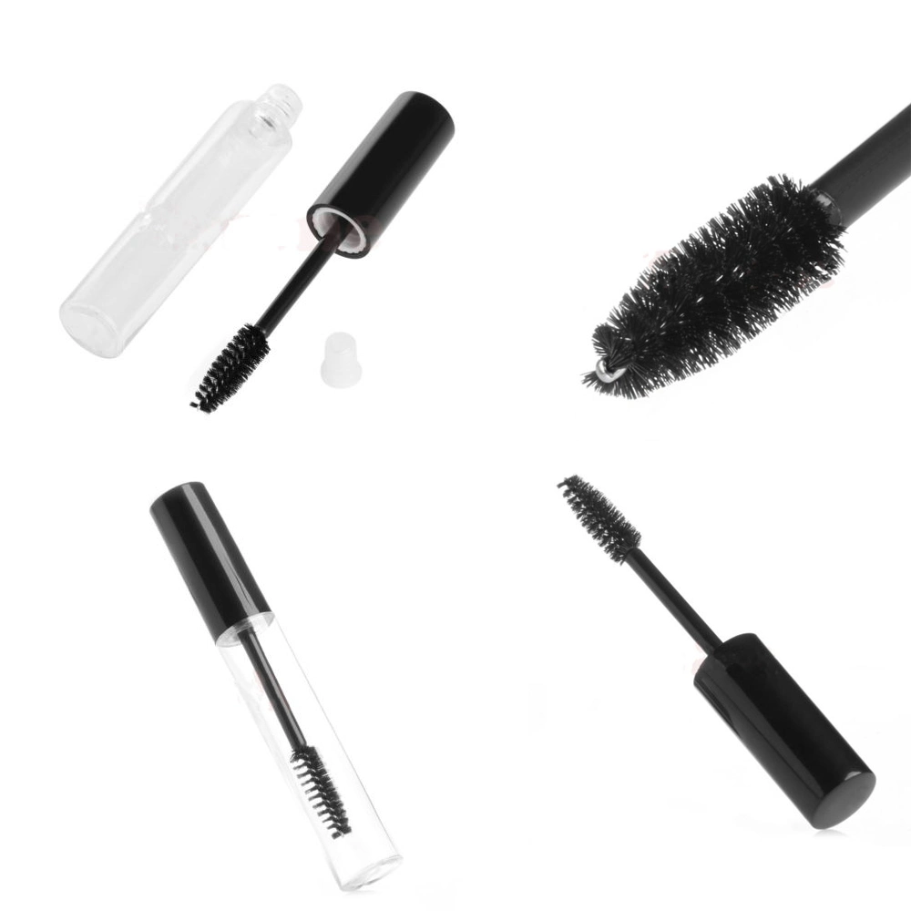 10ml Beauty Portable Empty Mascara Tube Eyelash Vial Liquid Bottle Container Black Cap Refillable Bottles Makeup Accessories