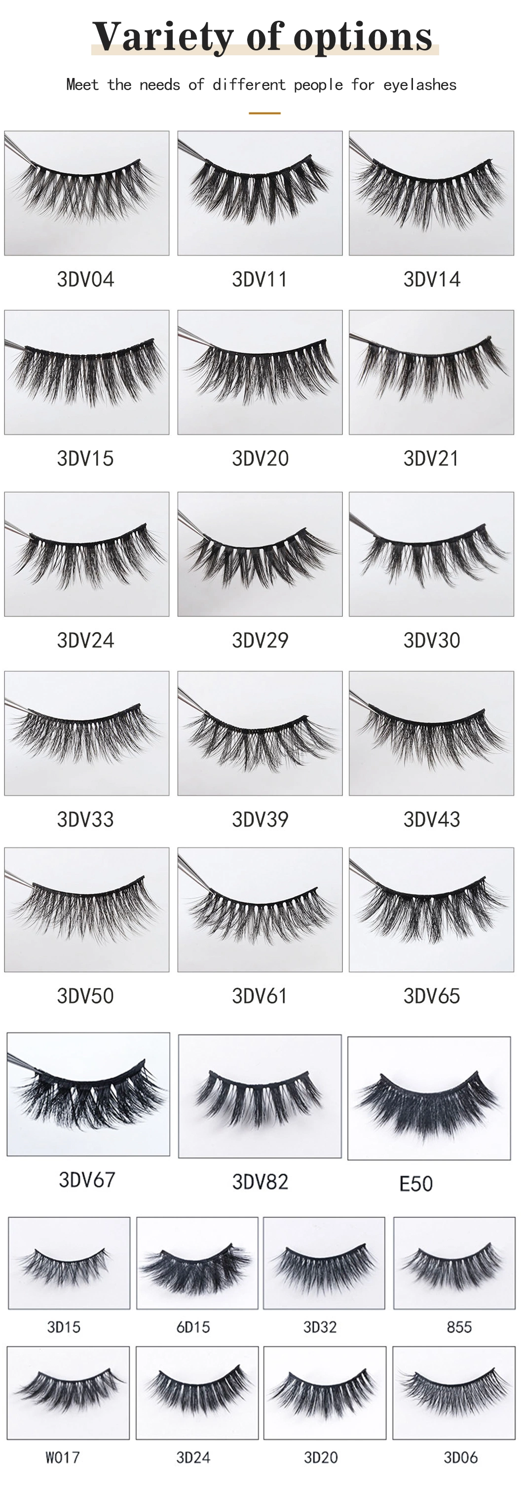 Vegan Friendly Faux Mink Eyelash Extension Wholesale Bulk Custom Eyelash Packaging Silk Mink Full Strip Lashes