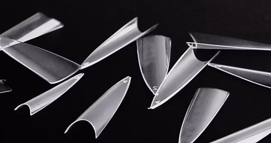 Ongles artificiels 600 pièces longs pointes d'ongles aiguilles pointus faux ongles