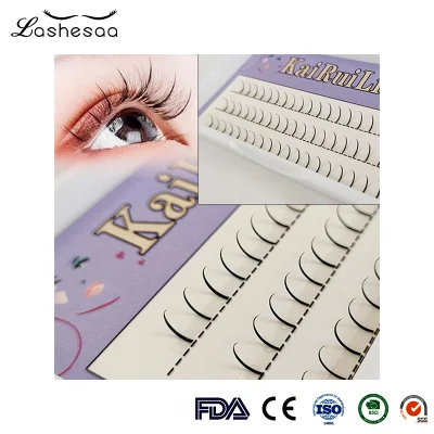 Mengfan Chine Strip Lashes Fournisseur 5 paires 7 paires Pack 3D Faux Vison Cils magnétiques et kit d'eye-liner magnétique Aimant Faux Cils Fée Cluster Cils